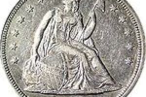Seated Liberty dollar