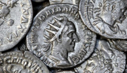 ancient Roman silver coins